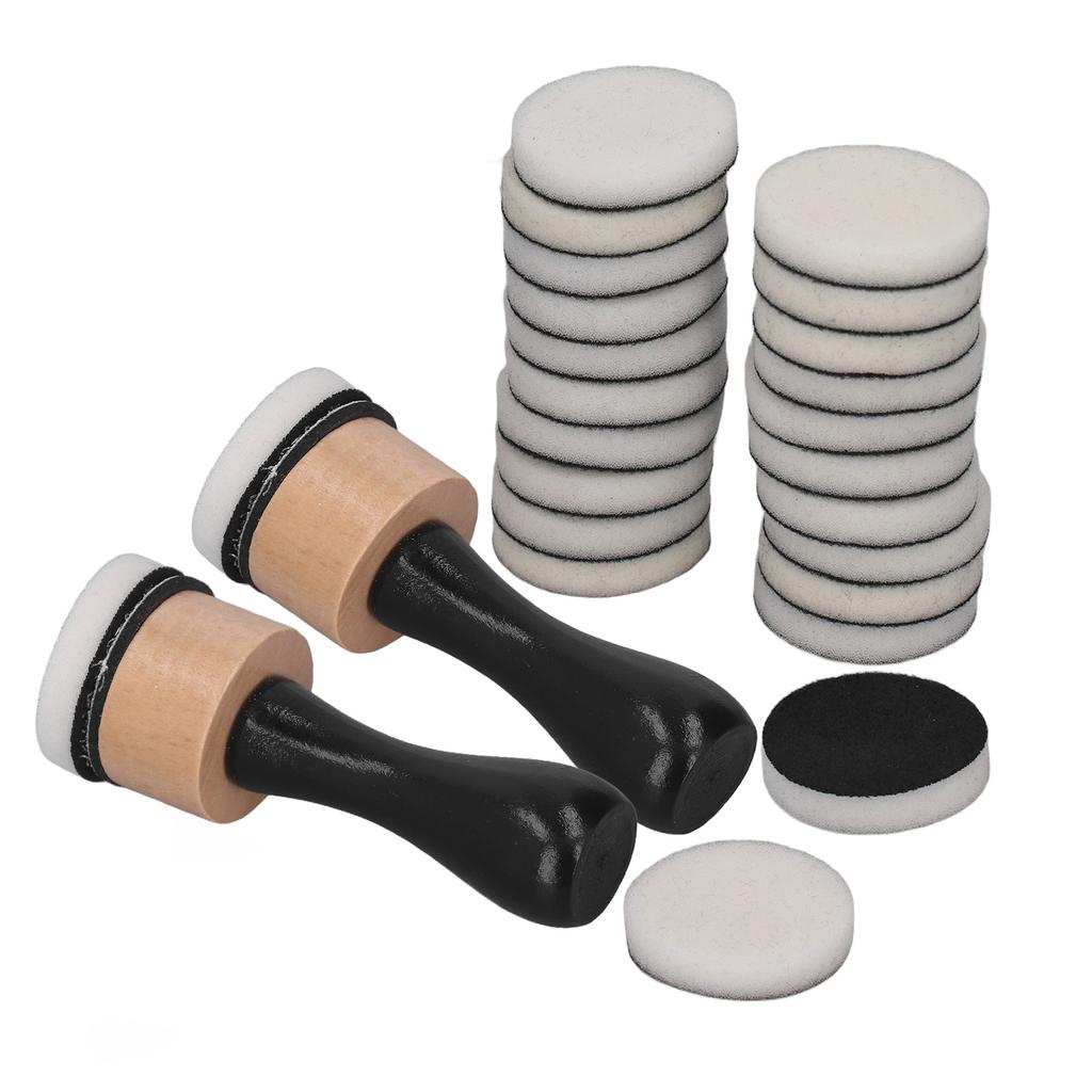 Ink Blending Tool Ink Paints Mixing Blending Tool with 24 Replacement Foam Pads for Scrapbooking Cra