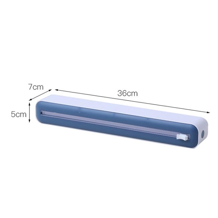 Cling Film Cutter Adjustable Storage Cutting Box