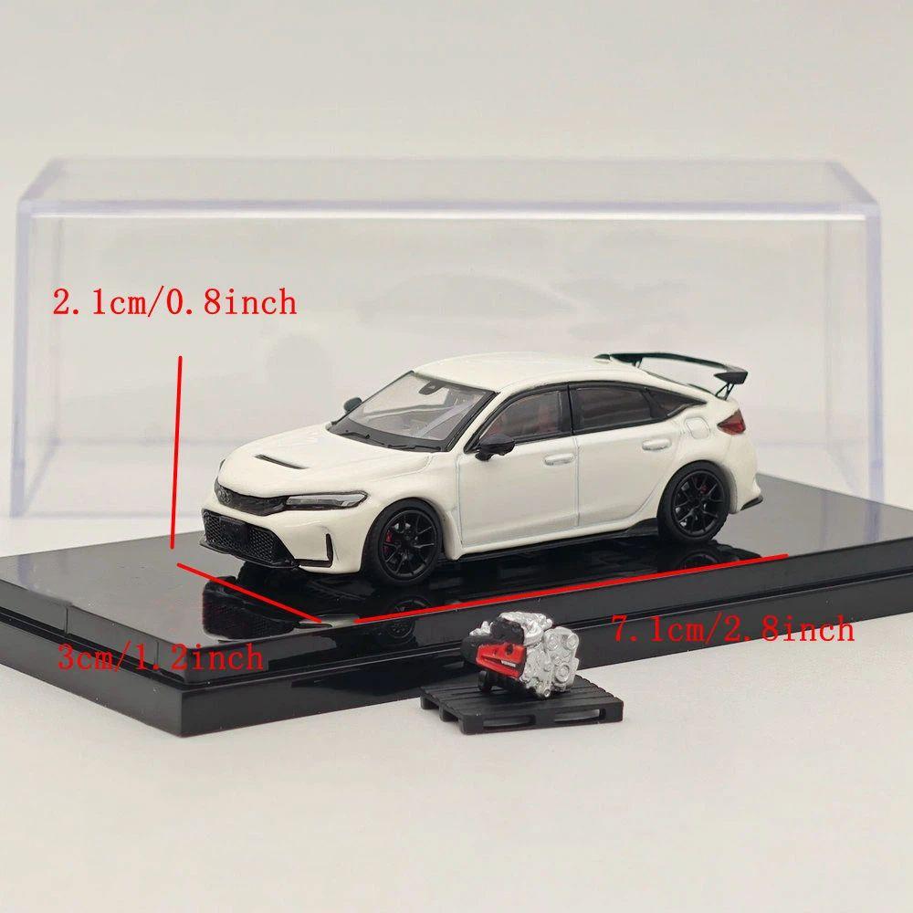 Hobby HJ 1/64 Scale for TYPE R (FL5) HJ641063 Diecast Model Car Miniature Collection Toy Vehicle Models
