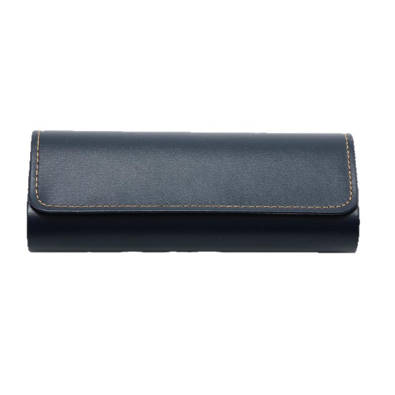 Handgefertigtes PU-Leder Etui im britischen Stil für Brillen – Druckbeständig und tragbar für Sonnenbrillen