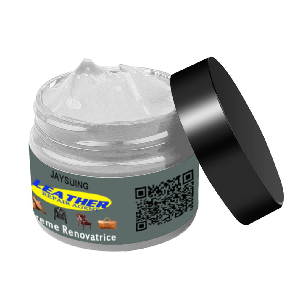 Leather Recoloring Paste Super-fast Drying Leather Repair Gel for Leather & Vinyl Couches Boat Car Seats Furniture