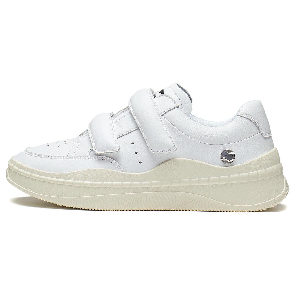 

new LiNing Blank Durable Breathable Low Top Sports Casual Shoes Women s White 40