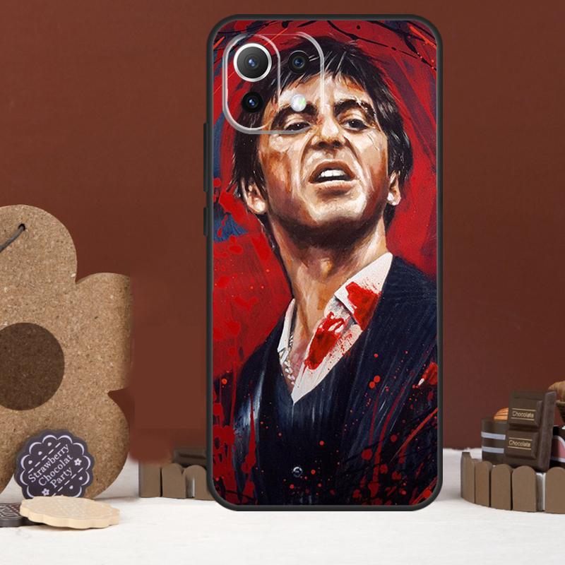 Scarface Tony Montana Case For Xiaomi 14 15 Ultra 15T 14T 13T 17 Pro Max POCO X7 Pro X5 X6 F5 F6 F7 F8 Ultra Cover