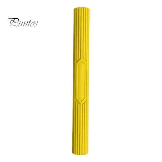 

Силиконовая гибкая терапевтическая штанга для силовых тренировок, поворотная штанга, теннисный локоть, физиотерапевтическая штанга, тендинит, запястье, предплечья, облегчение боли, штанга для фитнеса S жёлтый