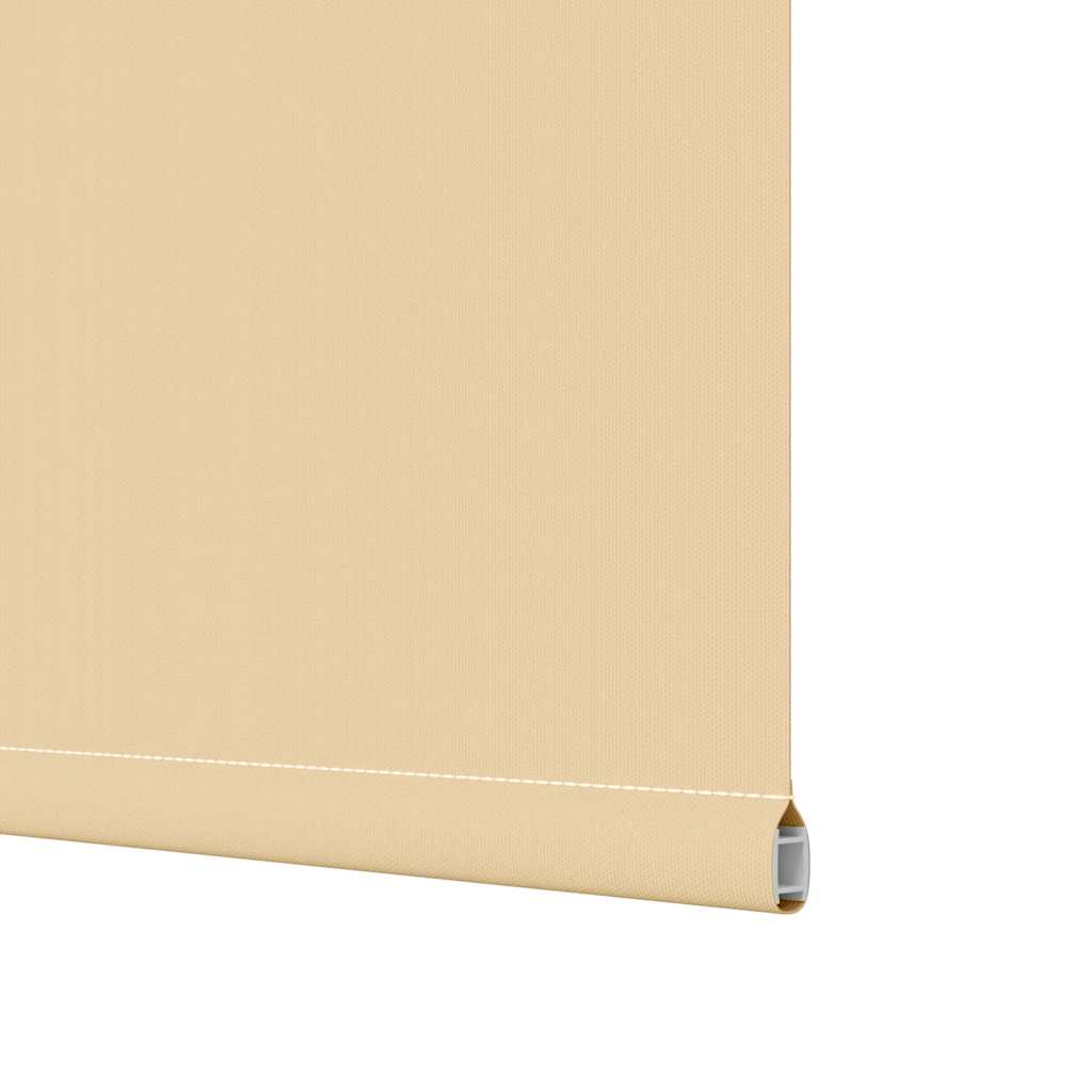Blackout Roller Blind Beige 160 X 150 Cm Fabric Width 156.6 Cm
