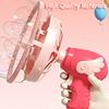 Kid Electric Handheld Bubble Machine Toy Double-layer Bubble Fan Bubble Gun with Bubble liquid Outdoor Interaction PartyToy Gift