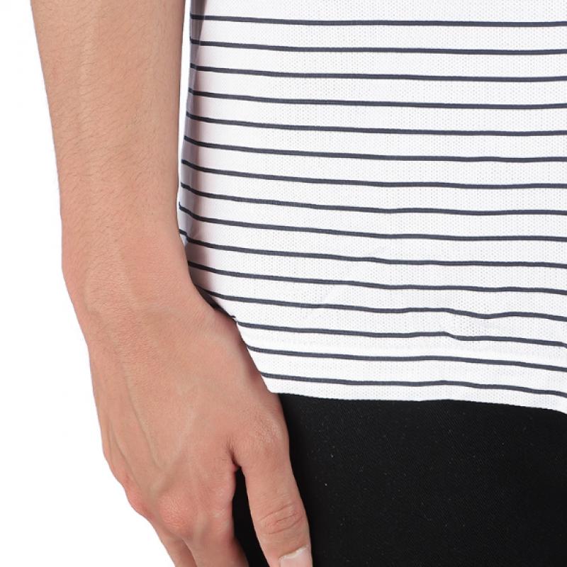 Zippor Men S STriped Polo Golf ShorT Sleeve T ShirT