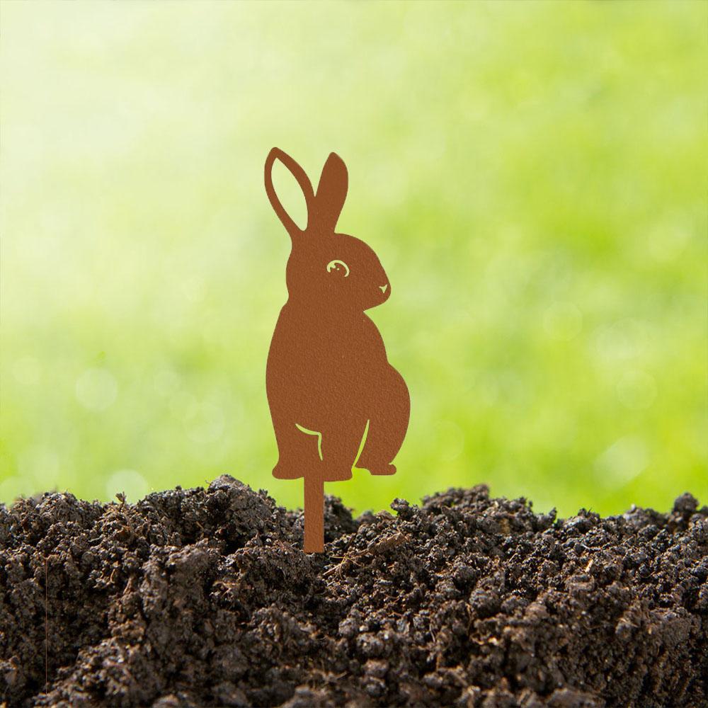 КроликБелка Фигурки Кованое Железо Садовый Декор Кованое Железо КроликБелка Скульптура — фото 5