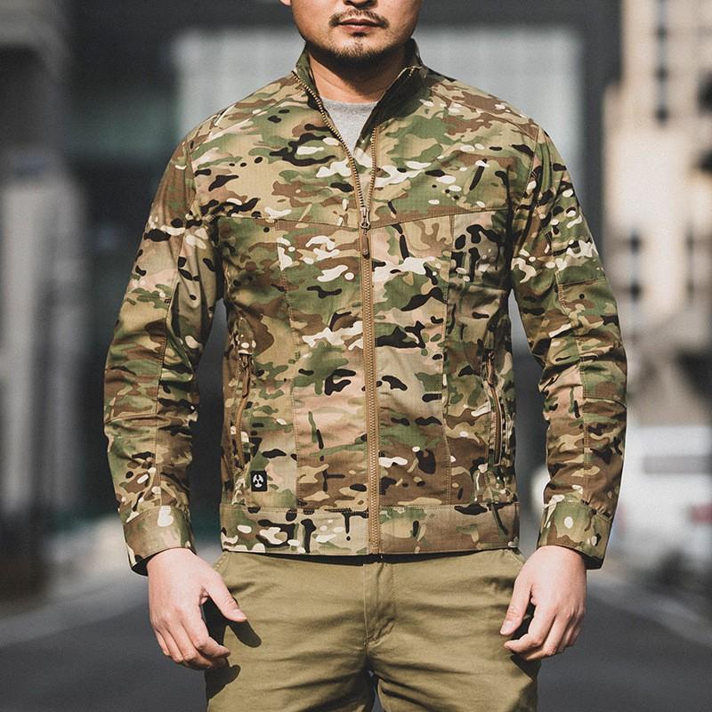 

Factory Outdoor Coat Assassin Jacket City Casual Work Men s Camouflage Pockets M