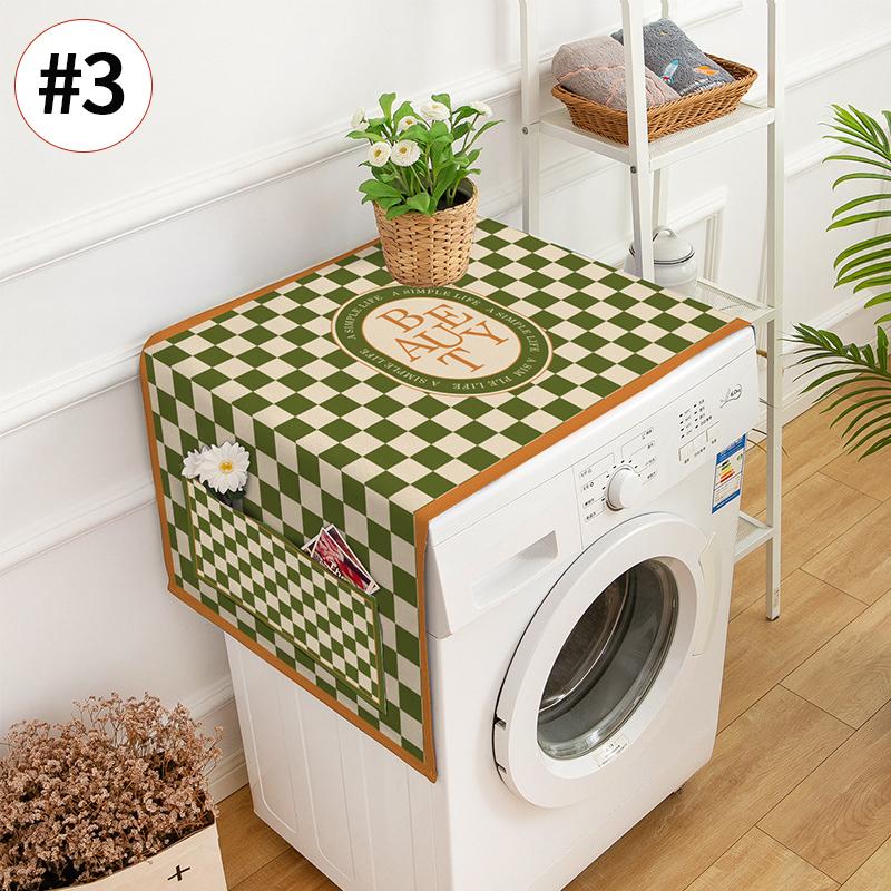 Saugfähige Staubmatten für die Waschmaschine, Retro-Schachbrettmuster, Küchenspülenpads, staubdichte Abtropfmatte, wasserdichtes Abdecktuch