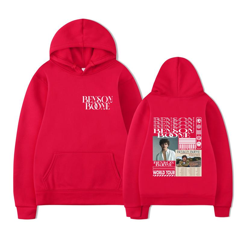 Hooded Sweater Harajuku Funny Benson Boone Sweater, Long Sleeve Men'S And Women'S Pullover