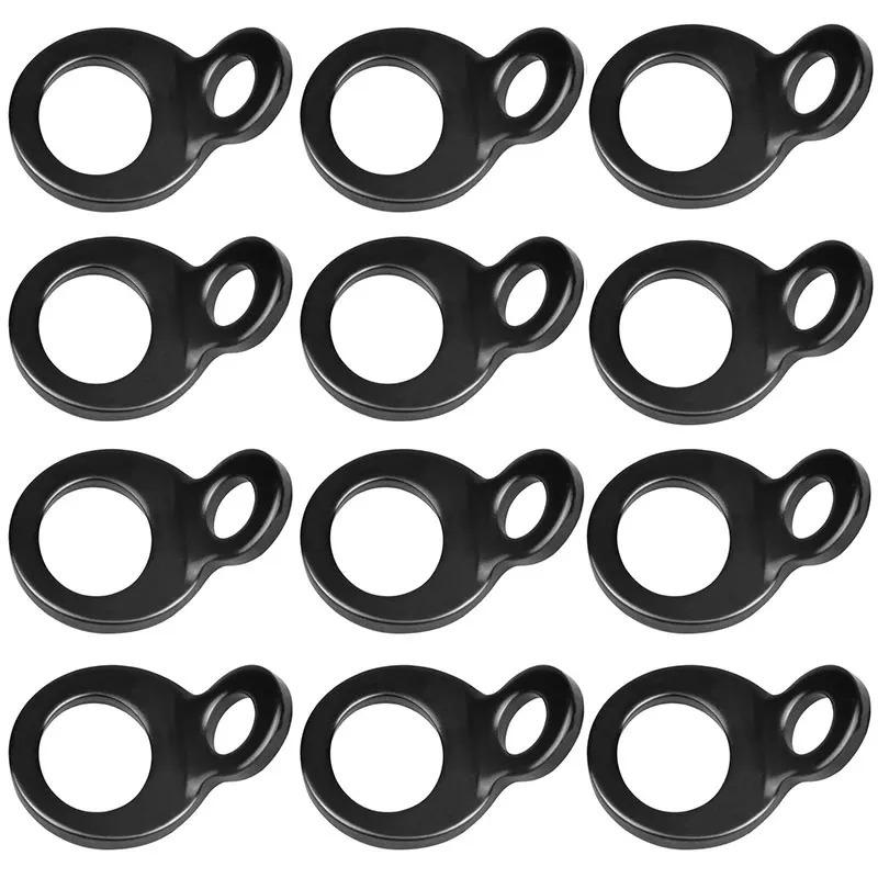 Attach Tie-downs Stainless Steel Tie-Down Strap Rings Motorcycle Part Tie Down Strap Rings 2pcs for Motorcycle Dirt Bike ATV UTV