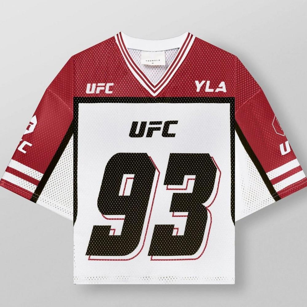 2026YOUNGLA Men's UFC Alliance The Same Sports Quick-drying Loose Breathable Quick-drying Short-sleeved T-shirt
