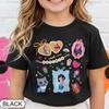 New Girls T Shirt Kpop Demon Hunters Children's T Shirt Birthday Short Sleeve Saja Kids Tee Top Girls Boys Family Clothing