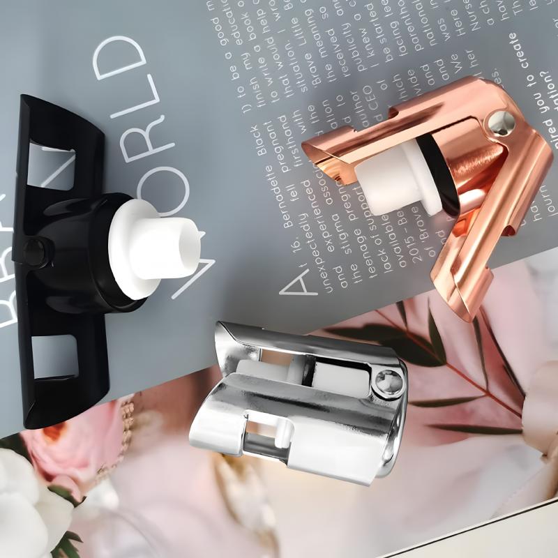 Portable Stainless Steel Champagne Sparkling Stopper Sealing Bottle Cap Wine Bottle Stopper Wine Beer Bottle Cork Plug
