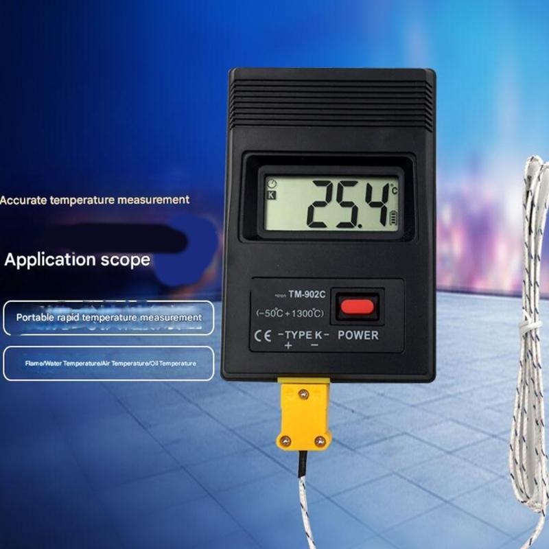 Digital Thermocouple Thermometers -50℃~1300℃ For Accurate Temperature Readings Home Labs And Outdoor Use