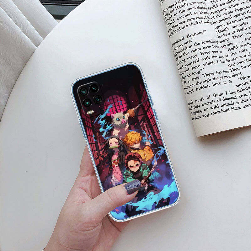 MH38 Demon Slayer Case for Motorola E7 G6 G7 G8 G9 Plus Power Play G10 G20 G04 E30 E40 E22 E20 E13 E15 G22 G23 G05 G75 G35 G55