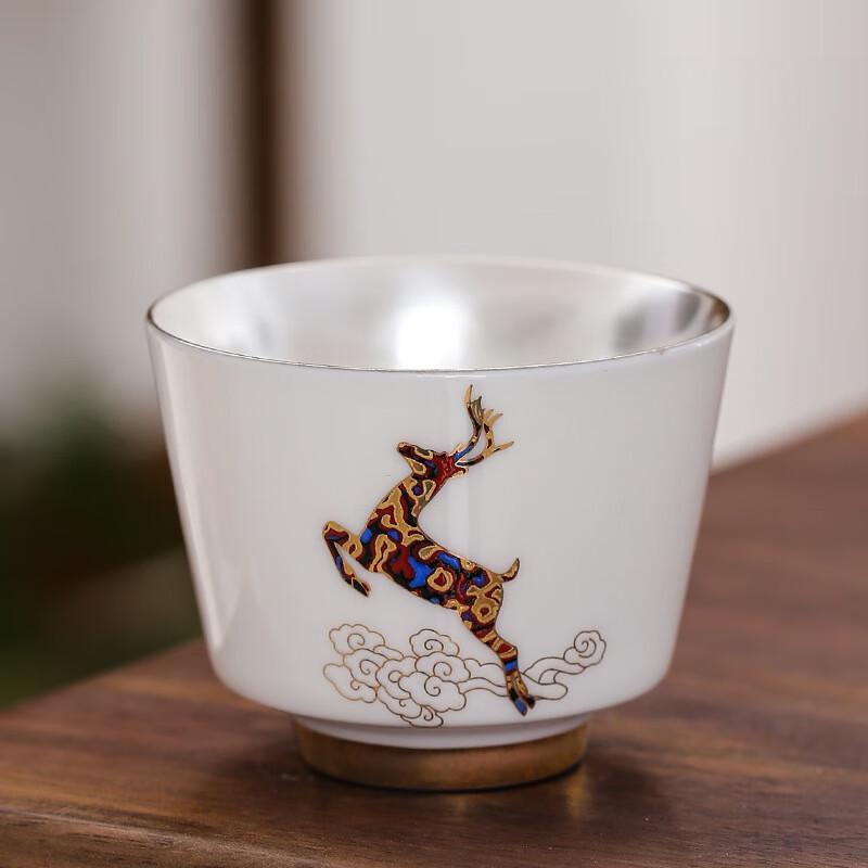 Chaxun Enamel Ceramic Master Tea Cup