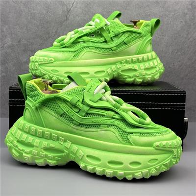 2024 Neue Sneaker Herren Plateau Laufschuhe Sportschuhe Weiß Schnürschuhe Herren Casual Vulkanisierte Schuhe Klobige Sneaker Chaussure Homme