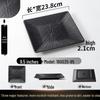 A5 Melamine Rectangular BBQ & Hot Pot Side Dish Plate