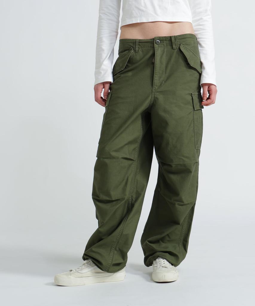 AVIREX Long Pants Direct Store Limited NYLON/COTTON M-65 FATIGUE PANTS Nylon Cotton M-65 Fatigue Pants Women's S 310 Olive 783-5910601