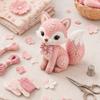 Creative Design Animal Patchwork Set Floral Fabrics Animal Toy Craft  For Adult Beginners