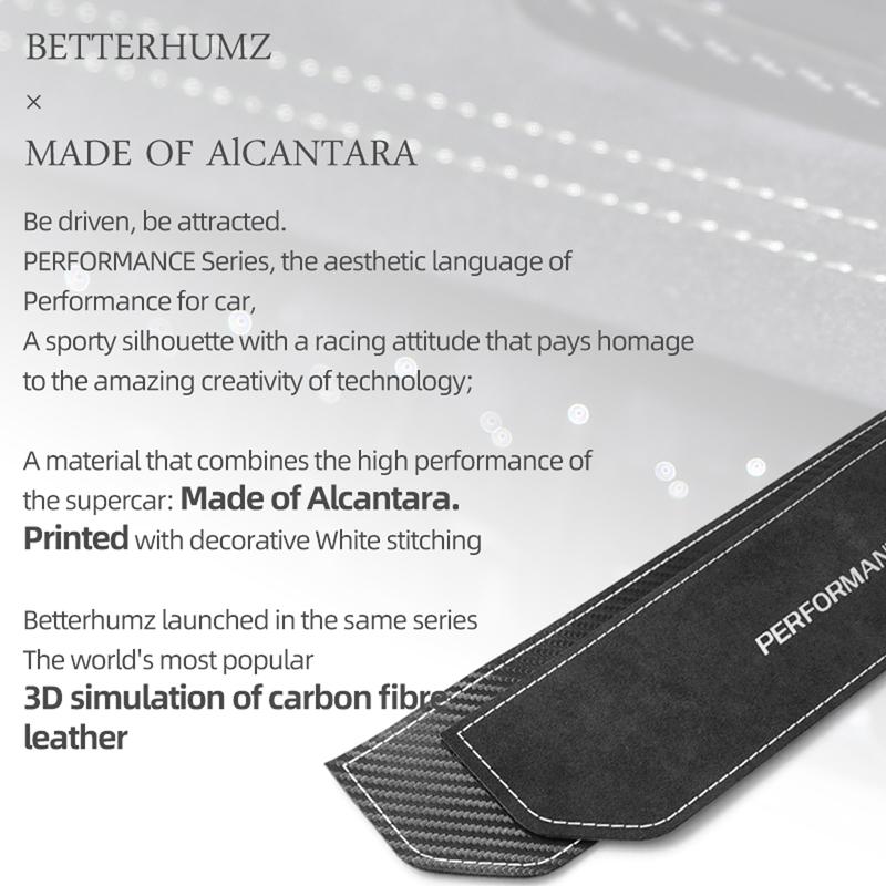 Fabriqué en Alcantara Betterhumz Pour Ford F-150 SVT Raptor - Tapis de Rangement pour Boîte à Gants Garniture Tuning Décoration Accessoires Intérieurs de Voiture