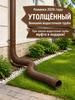 Flexible 80 / 100 Mm Drain Pipe Extension, Plastic Drainage Pipe To Drain Water from the Foundation, Universal Drain Adapter