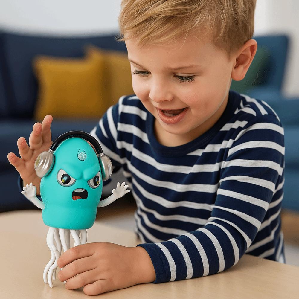 Simulation Electric Dancing Octopus Toy Interactive Walking Dancing Octopus  Birthday Gift