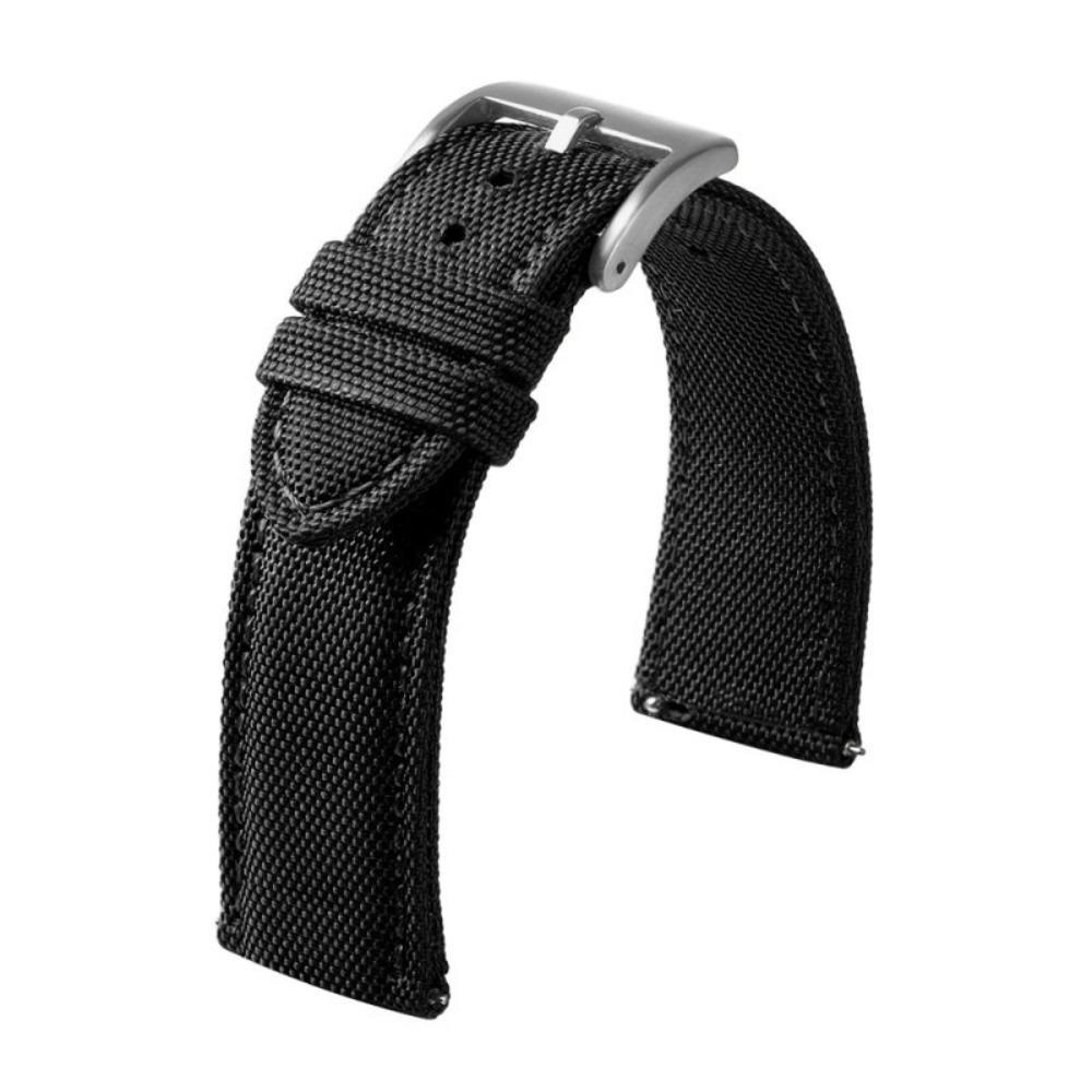 Modisches wasserdichtes Uhrenarmband Einfarbige Universal-Handgelenkschlaufe 20mm 22mm Doppelseitiges Sportarmband Herren