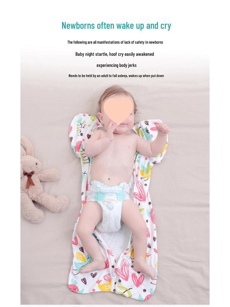 Winter Surrender Style Baby Sleeping Bag: Anti-Kick & Anti-Startle Newborn Swaddle Quilt