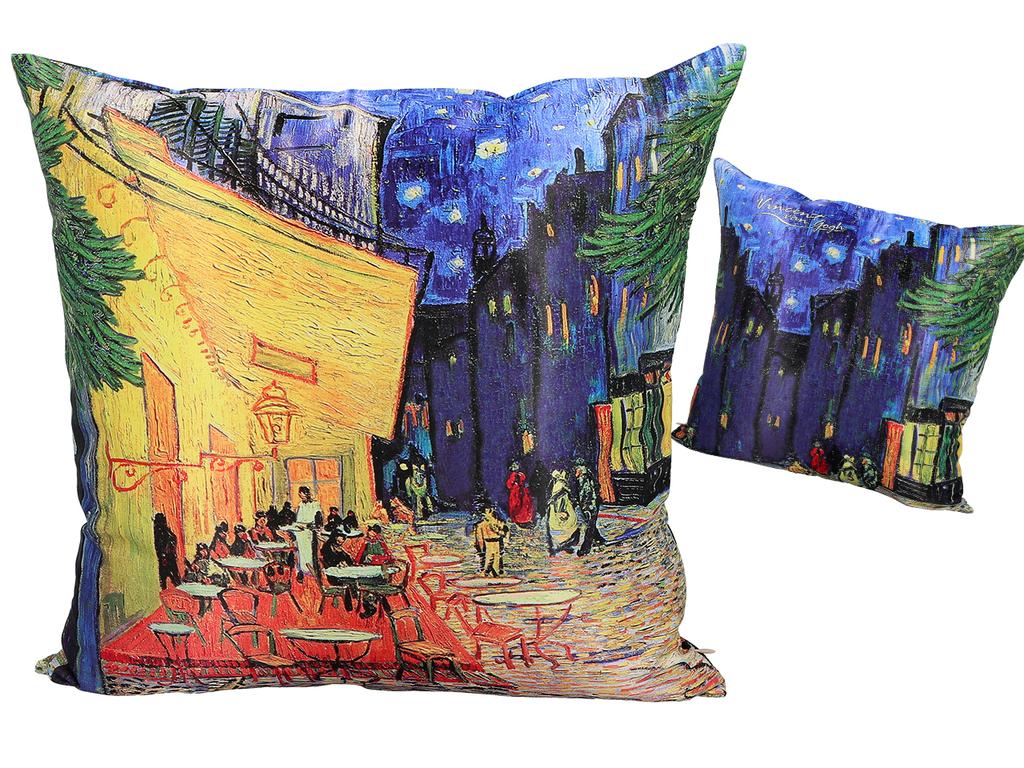 Poduszka Dekoracyjna Poszewka Van Gogh Taras Kawiarni Nocą Prezent