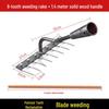 Manganese Steel Five-Tooth Weeding & Planting Rake - Multifunctional Soil Loosening Tool
