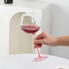 High-Stem Round Belly Wine Glasses