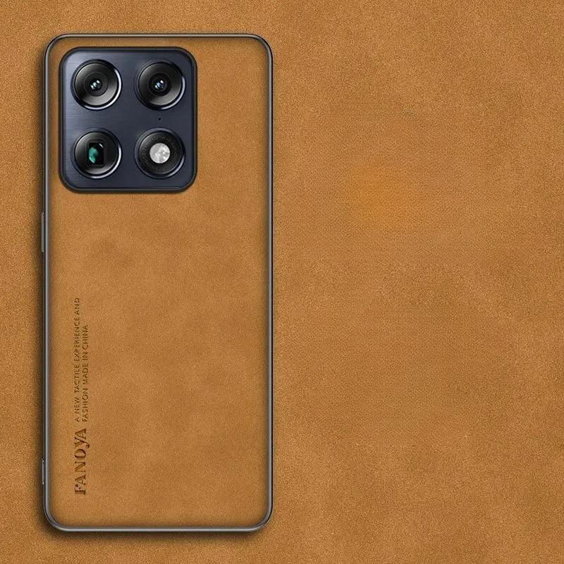 Hülle für Motorola Signature XT2603-2 5G Lammleder Handyhülle für Moto Edge 70 Ultra X70 Air Pro Mat Silikon