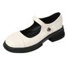 Fashion Spring 2025 Women's Mid Heels Shoes Mary Jane New Style Concise Comfortable Soft Shoes Trend Versatile Women Shoes