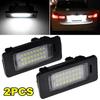 6000k White No Error Led Number License Plate Light License Plate Light For BMW E90 E91 E92 E61 E60 E70 E71 License Plate Lights 2
