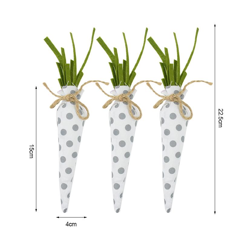 3/1pcs Nov Woven Easter Carrots Ornaments Hanging Pendant for Easter Home Decorations Supplies 2023 Kids Easter Favors Gifts Toy