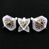 CUESOUL Dart Flights TERO System AK4 Standard Shape Heat Transfer Pattern 3 Pieces White