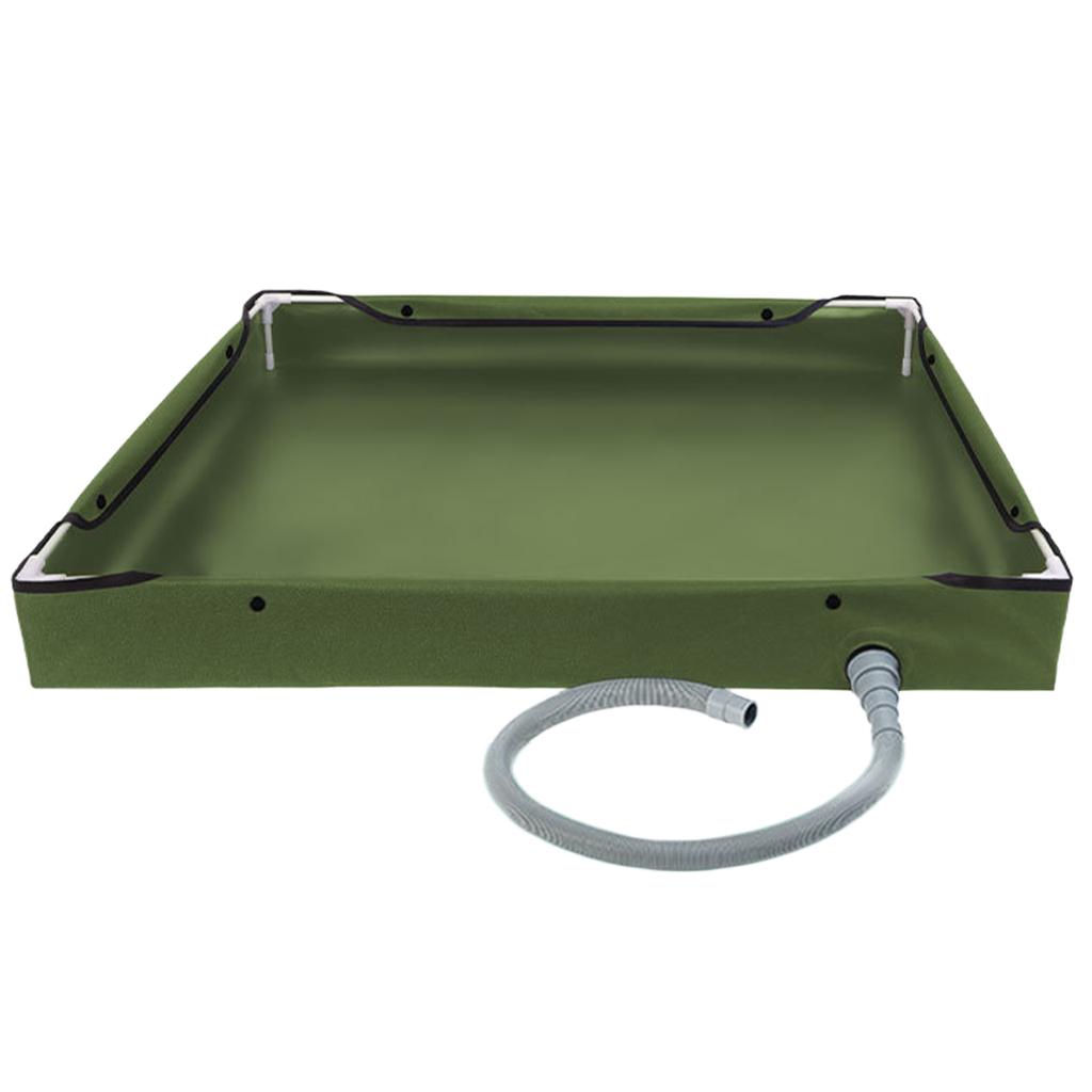 Base de Chuveiro Portátil Chuveiro de Campismo Base de Chuveiro de Campismo Chão para Tenda de Chuveiro de Campismo para RV Chuveiro de Campismo ao Ar Livre Praia Banho de Animais de Estimação