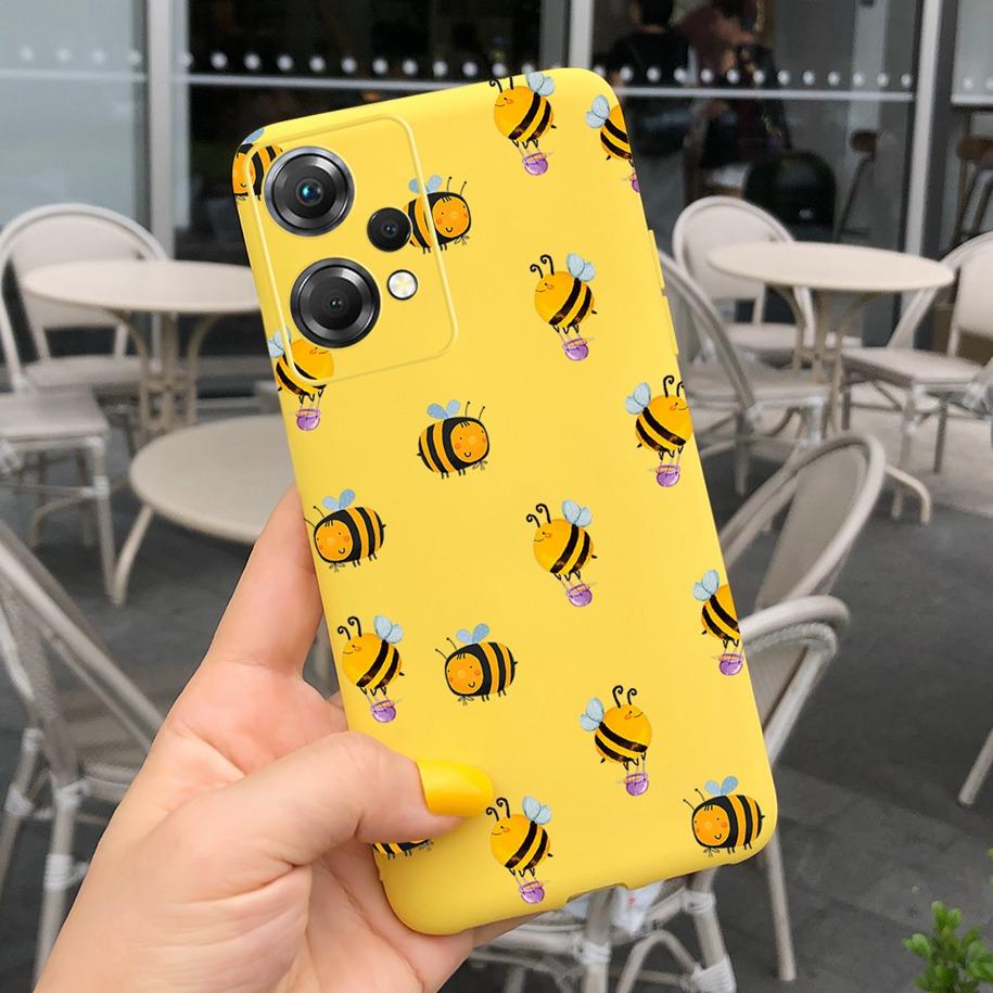 For OnePlus Nord CE 2 Lite 5G Case Daisy Flower Soft Silicone Back Cover for One Plus Nord CE 2 Lite 5G Cases CE2 Lite Funda Bag