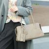 Underarm Bag with A High-end Feel, Hand-held Pillow Women's Bag, and Single-shoulder Baguette Bag Are Popular