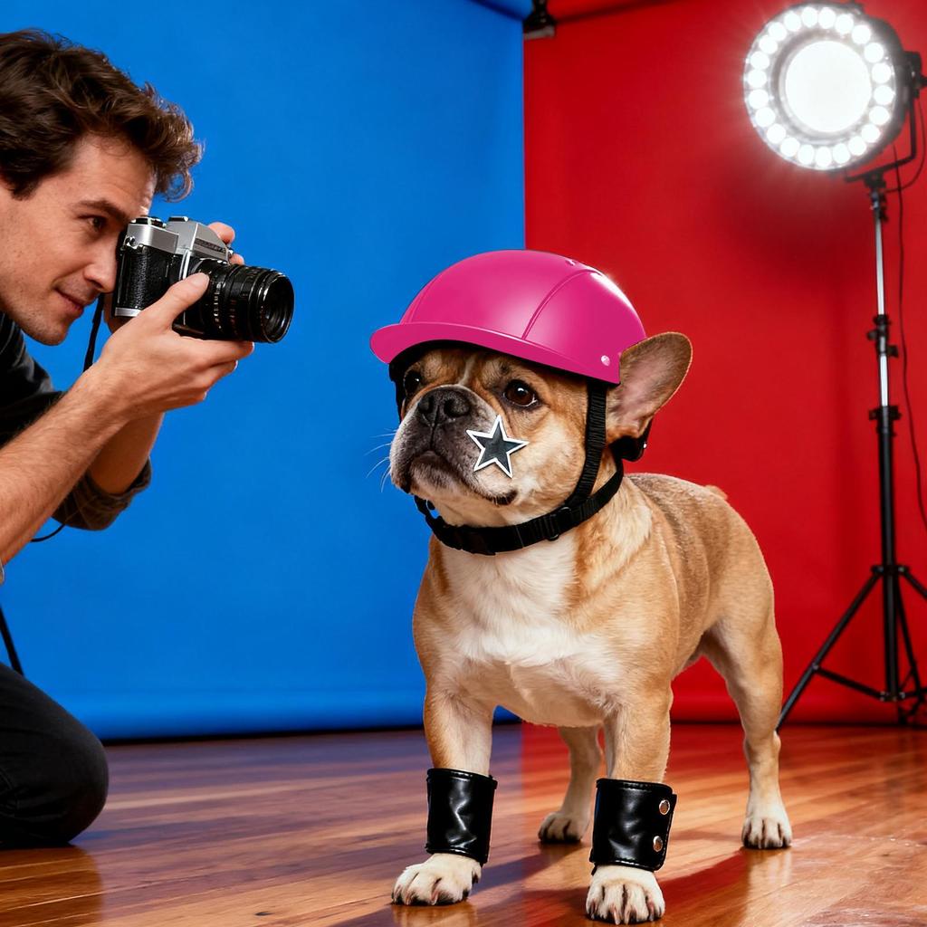 Dog Helmet UV Blocking Water Proof Headgear Pet Toy Hat For Outdoor Holiday Party Costume Photograph Motorcycle Riding