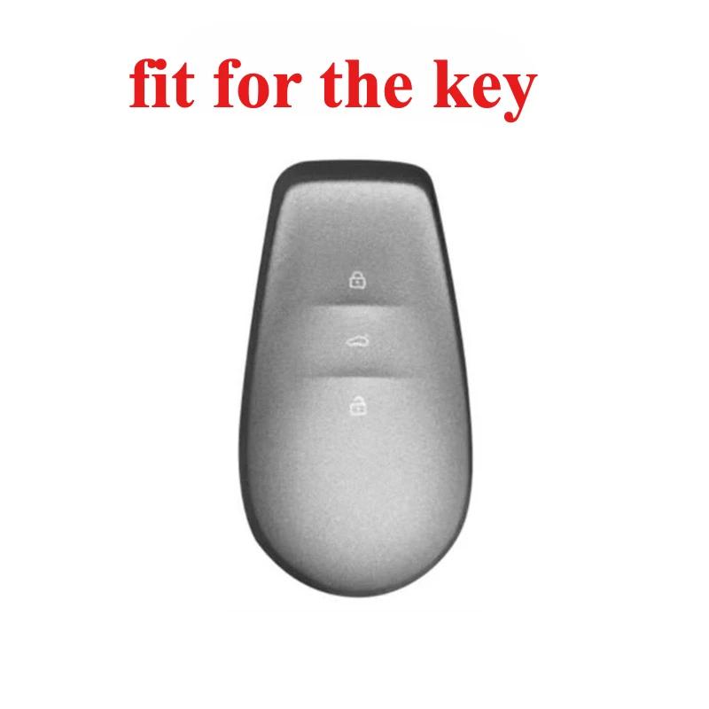 Soft Tpu Car Key Cover Fob Transparent Remote Case Holder Shell Protector Bag Set For Nissan N7 Keyless Entry Accessories