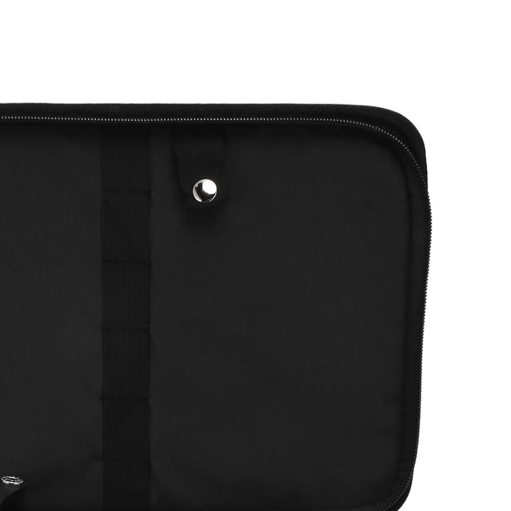 Spacious Design Hairdresser Carrying Case PU Hair Cutting Grooming Kit Barber Tool Bag Travel Use
