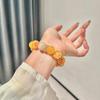 Yellow Phantom Quartz Bracelet - Natural Crystal Large Bead with Light Luxury Fashion Style.
