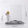 KX4B Nordic for Creative Resin Astronaut Figurine 6 Inch Photo Frame Decorative Picture Display Holder Cartoon Statue Home