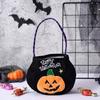 Pumpkin Halloween Candy Bag for Kids - Handheld Gift and Decoration Bag