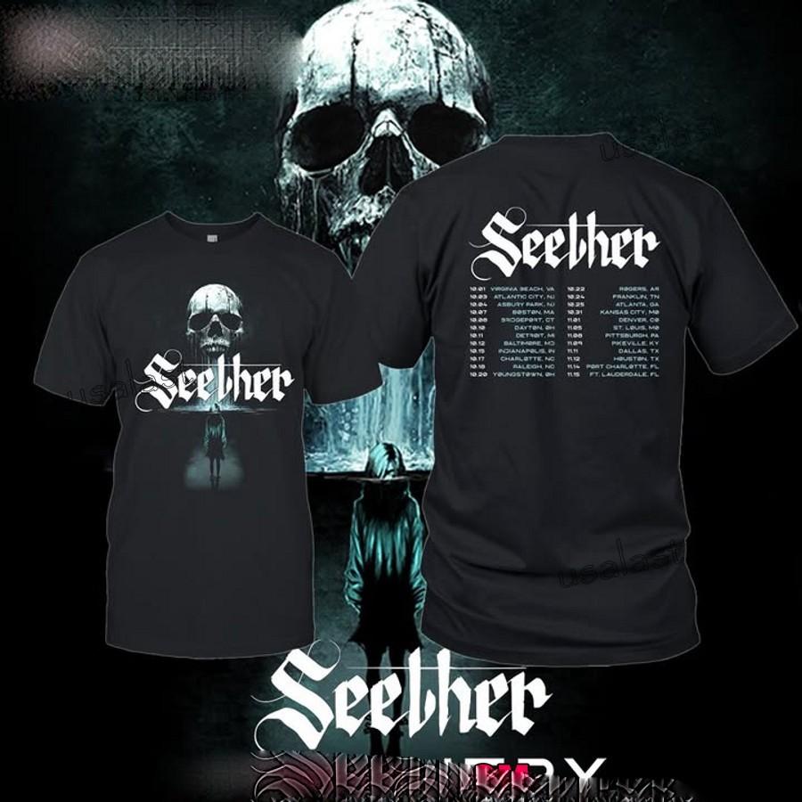 HOT!! Seether And Daughtry 2026 Tour Unisex Tee Shirt All Size S-4XL Fan Gift S