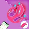 3 In 1 Bluetooth APP Control Vibrator Female Clitoris Stimulator G Spot Dildo Anal Plug Sex Toy for Women Couple Adult Goods